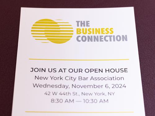 The Business Connection Open House • 11/6/2024